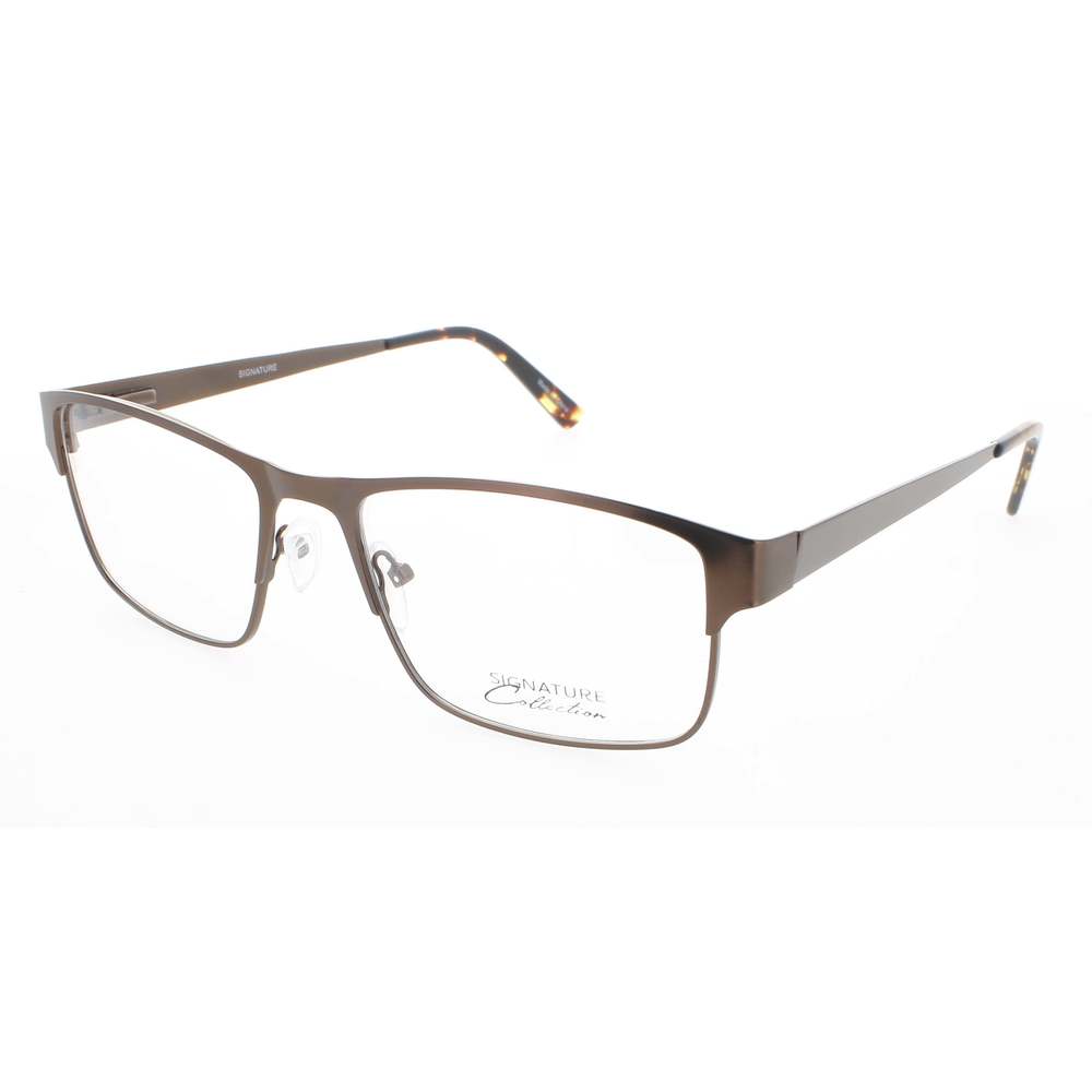 SIGNATURE 1126-Brown-57 Eyeglasses Eye Glasses BROWN Authentic New